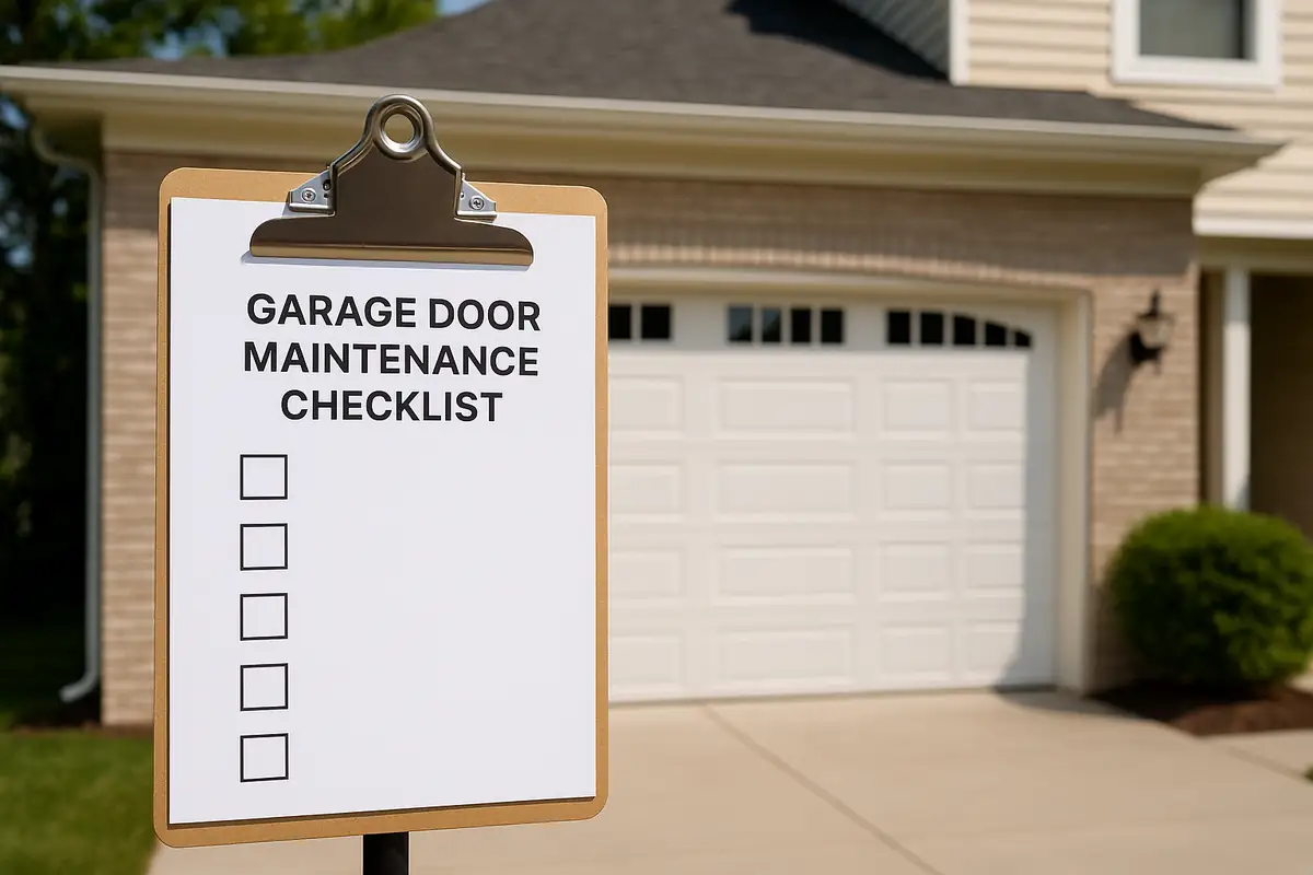 Seasonal Garage Door Maintenance Checklist: Keep Your Garage Door in Top Shape with Alfi Garage Door Repair