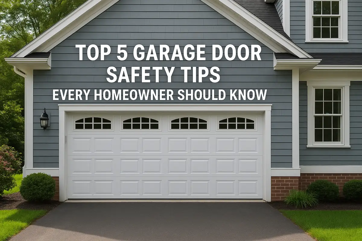 Top 5 Garage Door Safety Tips Every Homeowner Should Know | Alfi Garage Door Repair
