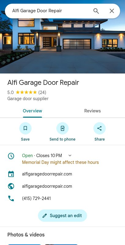 Garage Door Spring Repair — Harbor Point